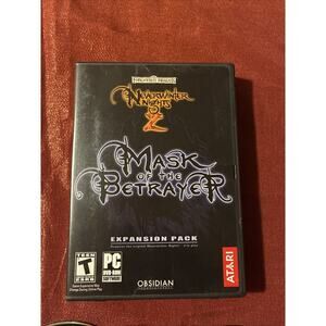 Neverwinter Nights 2: Mask of The Betrayer Expansion (PC, 2007) MINT DISCS